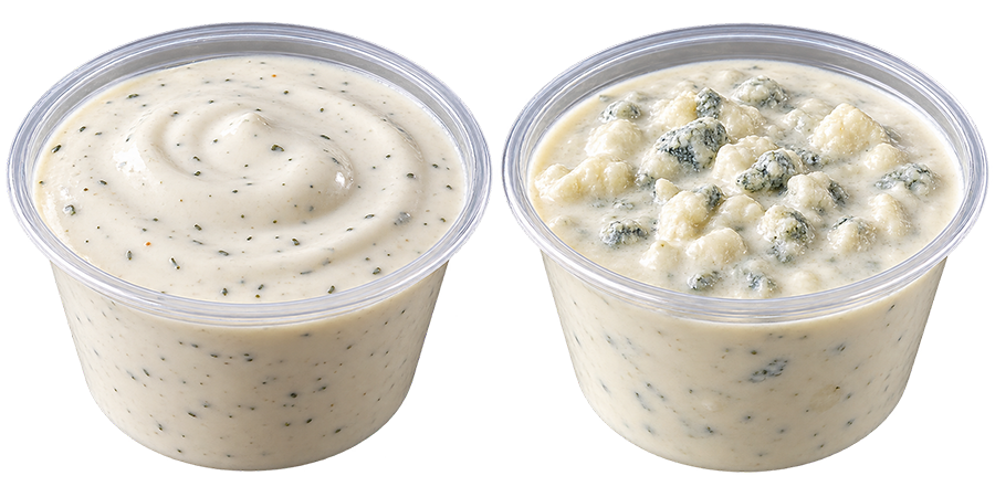 Ranch and Blue Cheese